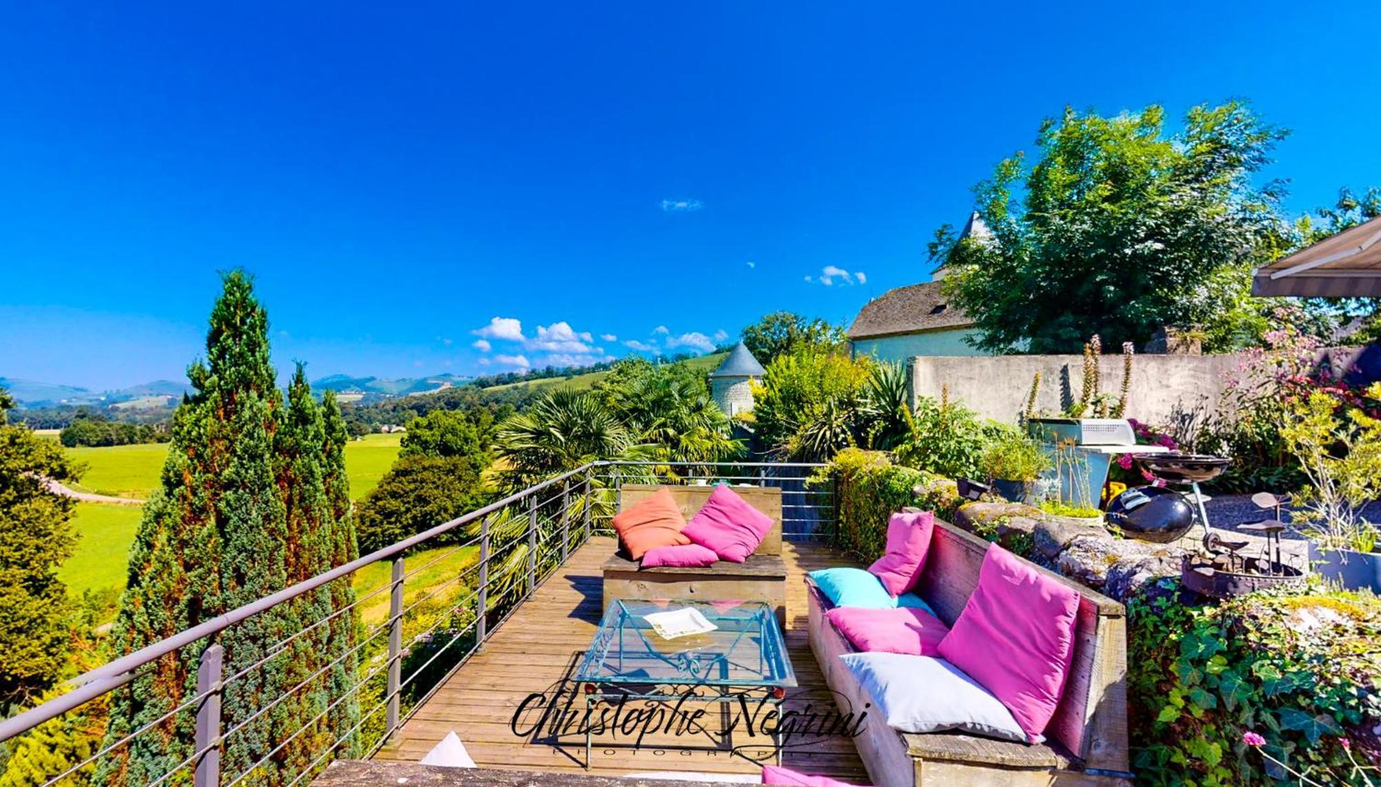 Chateau Porthos Tranquillite Des Pyrenees Lanne-en-Baretous Εξωτερικό φωτογραφία